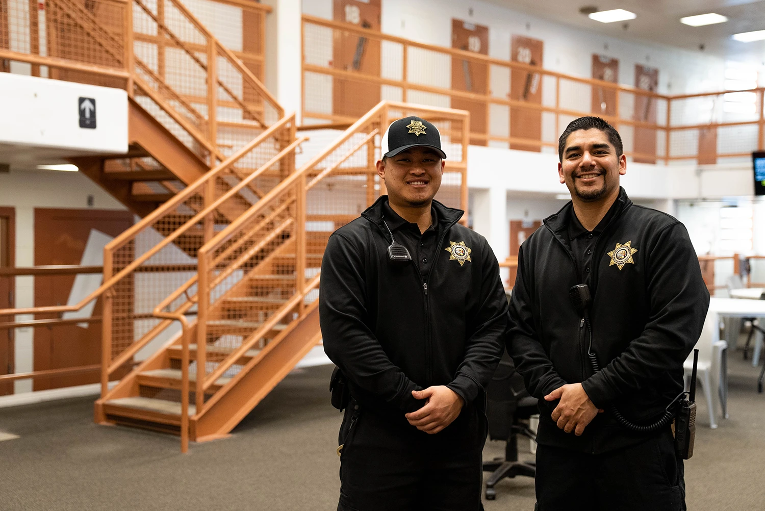 San Joaquin Probation Officers at the Detention Center
